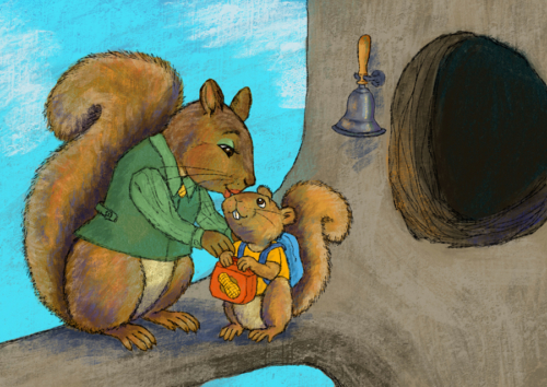 Squirrel_1st_Day_Of_School